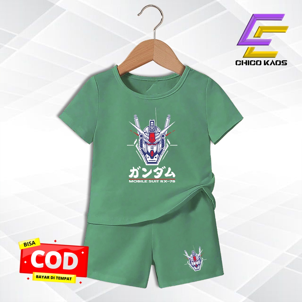 Baju Setelan anak Robot anak Laki-laki  - Kaos Distro Karakter Robot keren cocok untuk anak anak