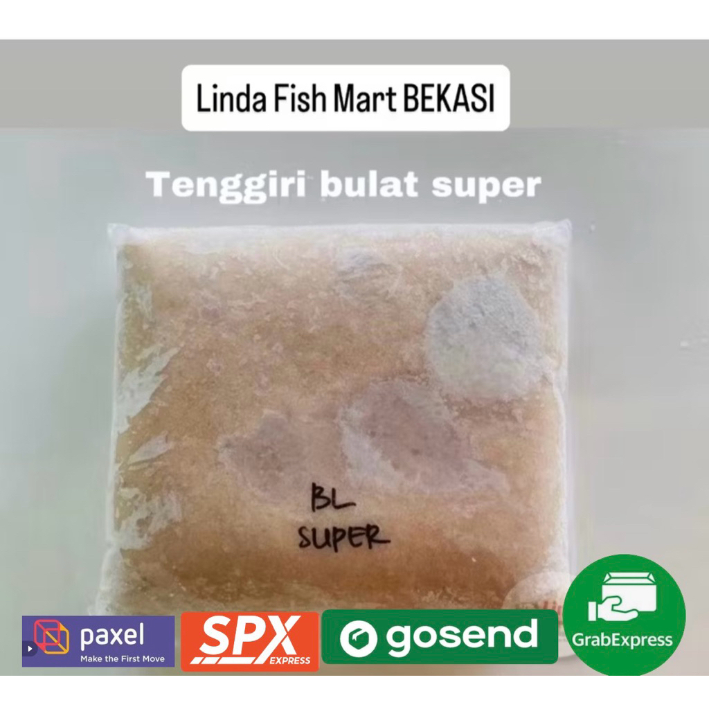 Ikan Giling Tenggiri BL Super Bulat Jantan
