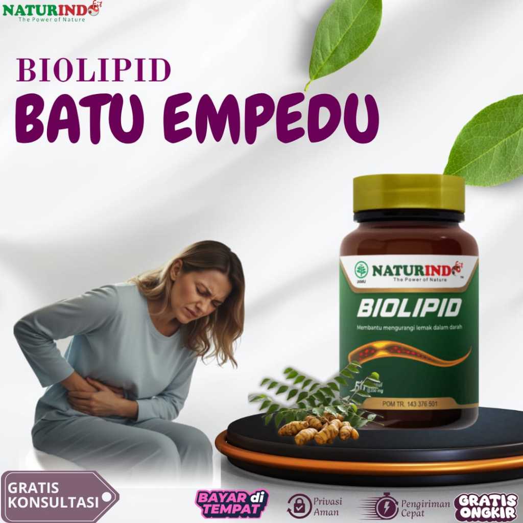 BIOLIPID OBAT BATU EMPEDU HERBAL BIOLIPID OBAT HERBAL BATU EMPEDU HANCUR NATURINDO