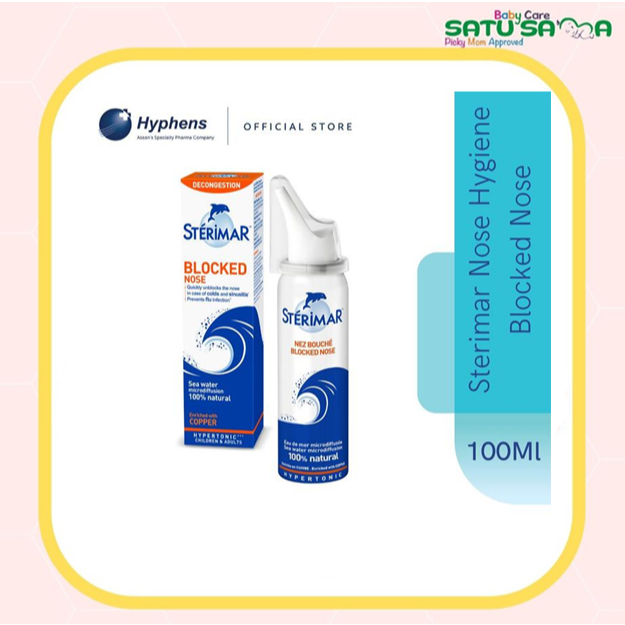 STERIMAR NOSE HYGIENE BLOCKED NOSE 100 ML
