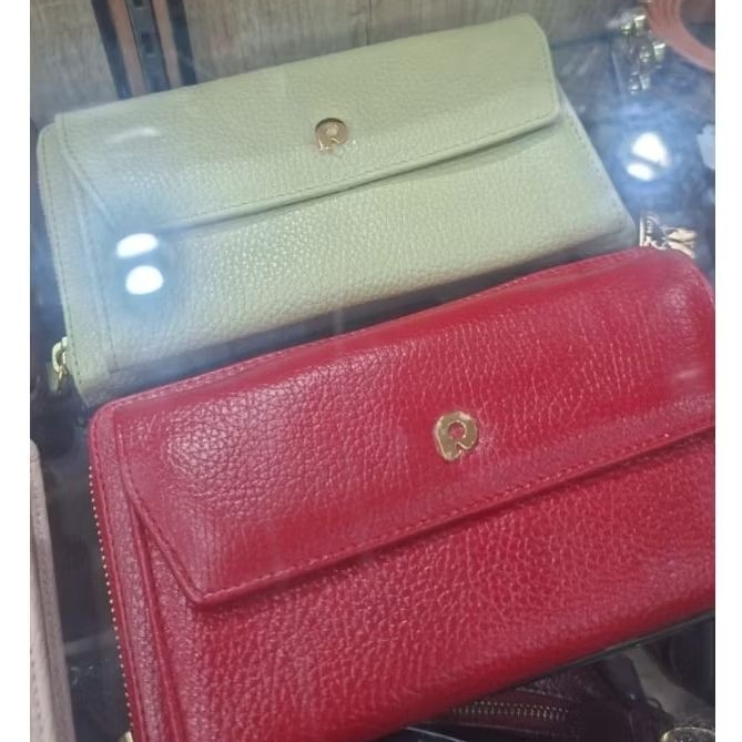 DOMPET TAS PAPILLON D1066 2in1 TALI PANJANG KULIT MEWAH BERKUALITAS