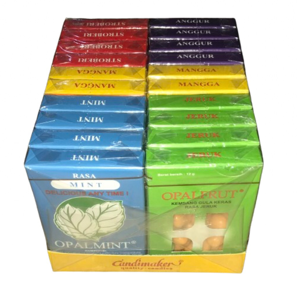 OPAL FRUIT 1PAK ISI 20PCS GEOSIR Termurah