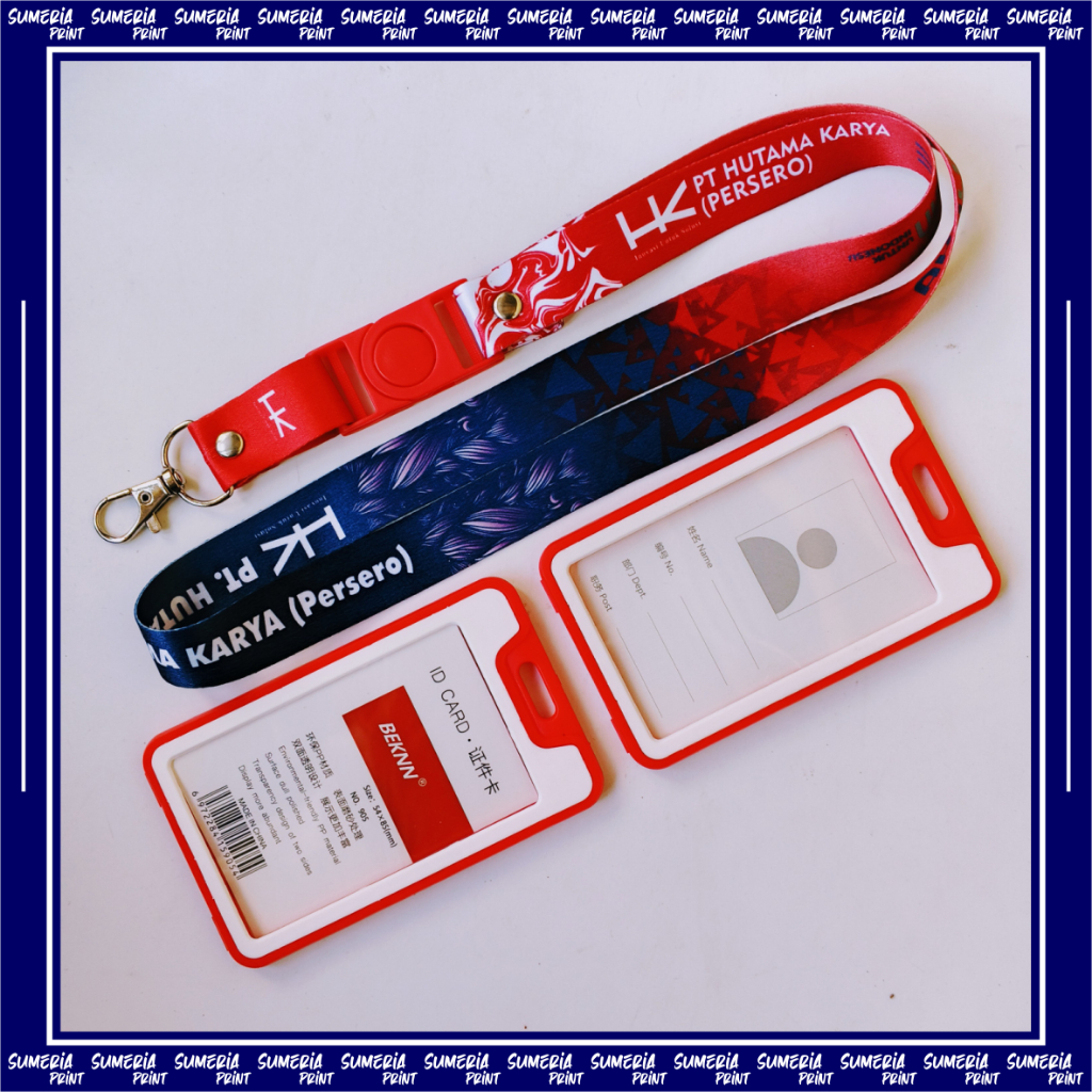 Lanyard Tali Gantungan Id Card PT Hutama Karya (Persero)