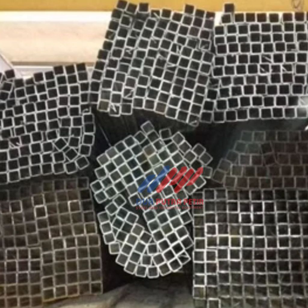 Pipa Besi Pipa Kotak Pipa Holo Pipa Hollow Galvanis 14x14 Tebal 0.9mm