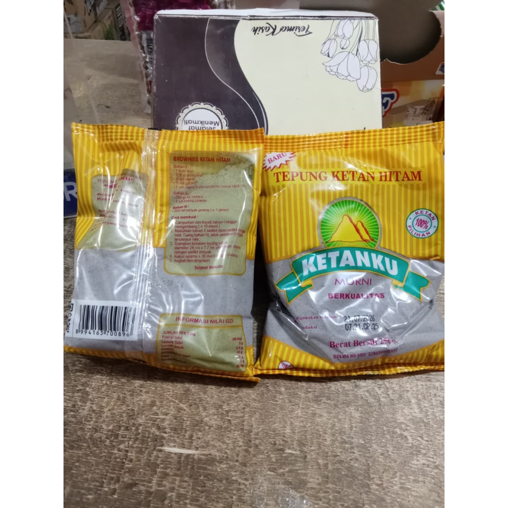 TEPUNG KETAN HITAM KETANKU 250GRAM