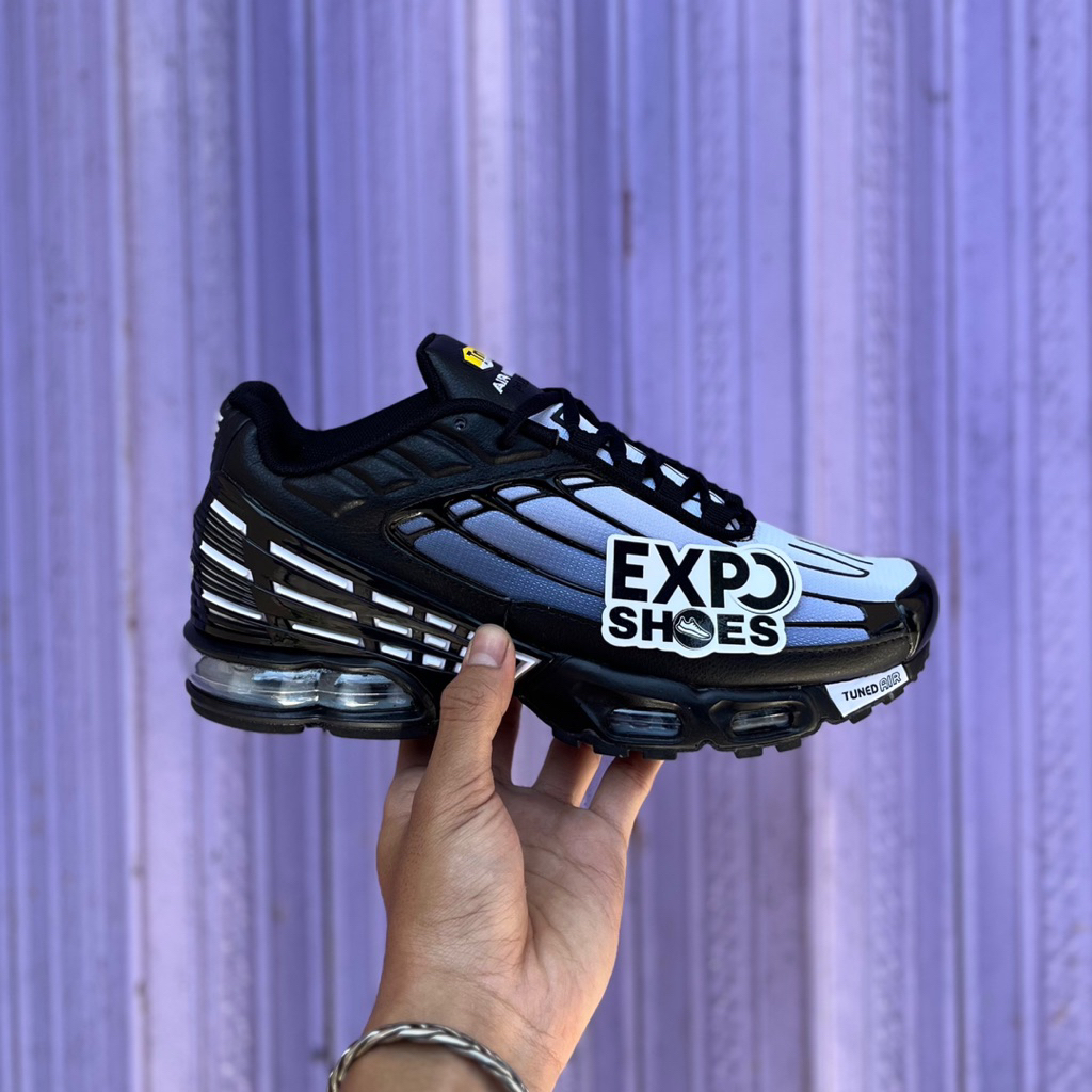 Sepatu pria Tn plus 3 Obsidian Black