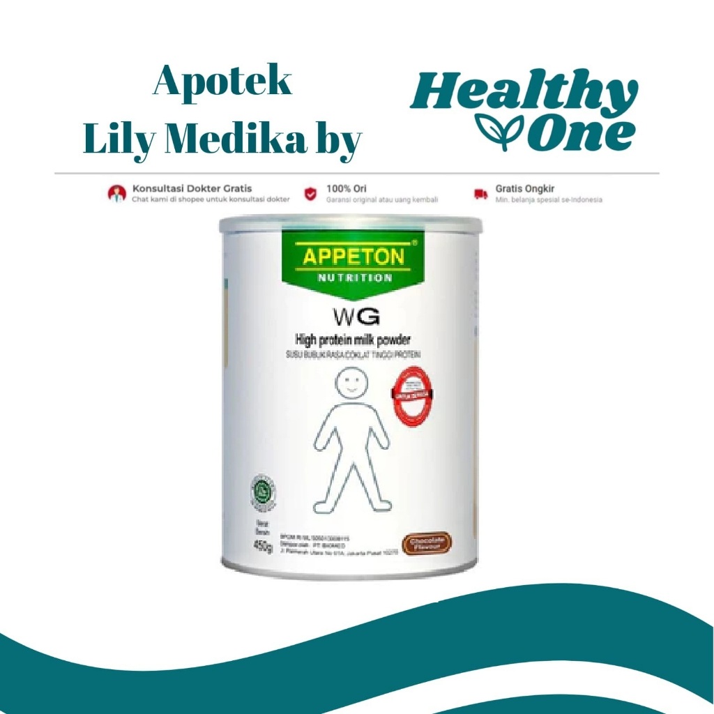 APPETON WEIGHT GAIN ADULT 450GR DEWASA