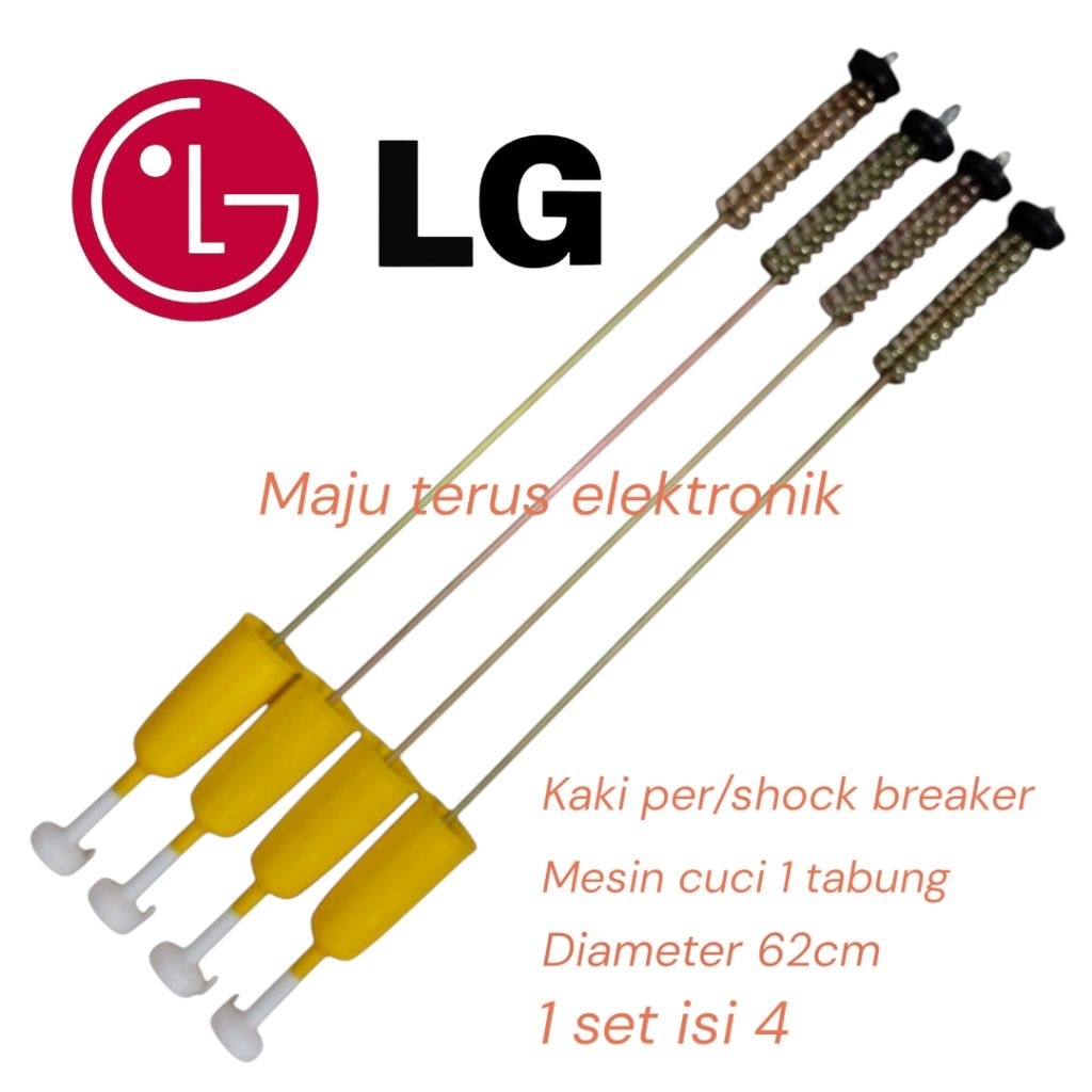 shock breaker suspensi per gantung mesin cuci LG 1 tabung top loading bukaan atas