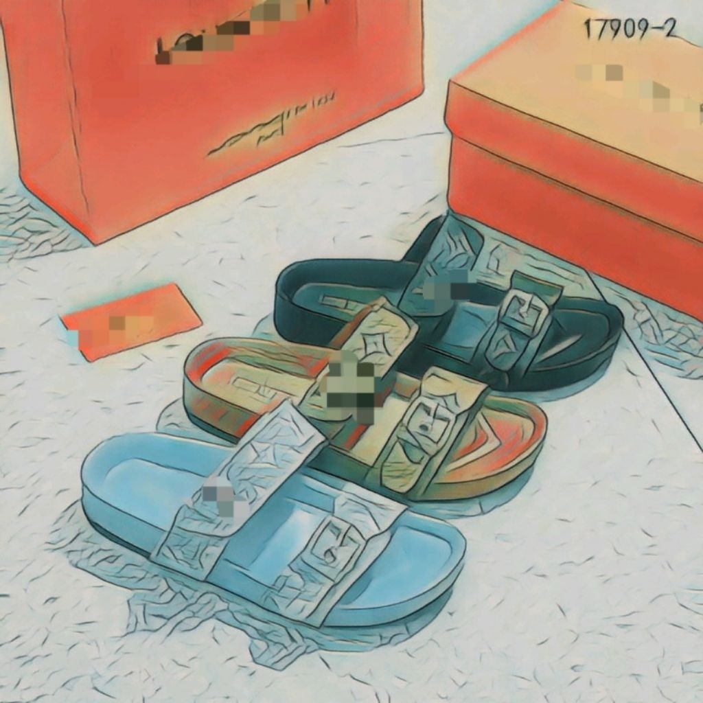 6190-7 /  17909 / 17909-2 / 6688  Sandals Double  Strap #