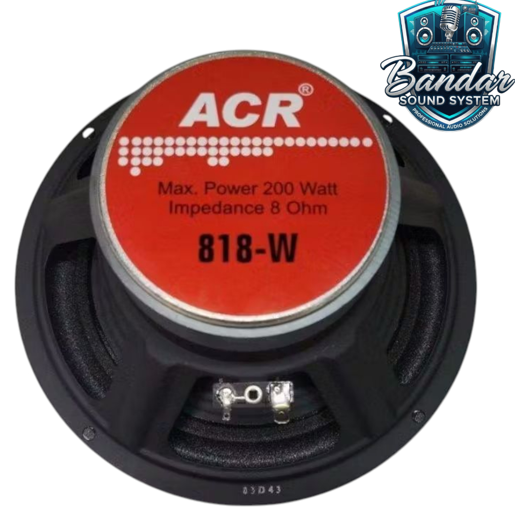 Speaker ACR 8 INCH 818 Wofer Speaker ACR 8 inch Original