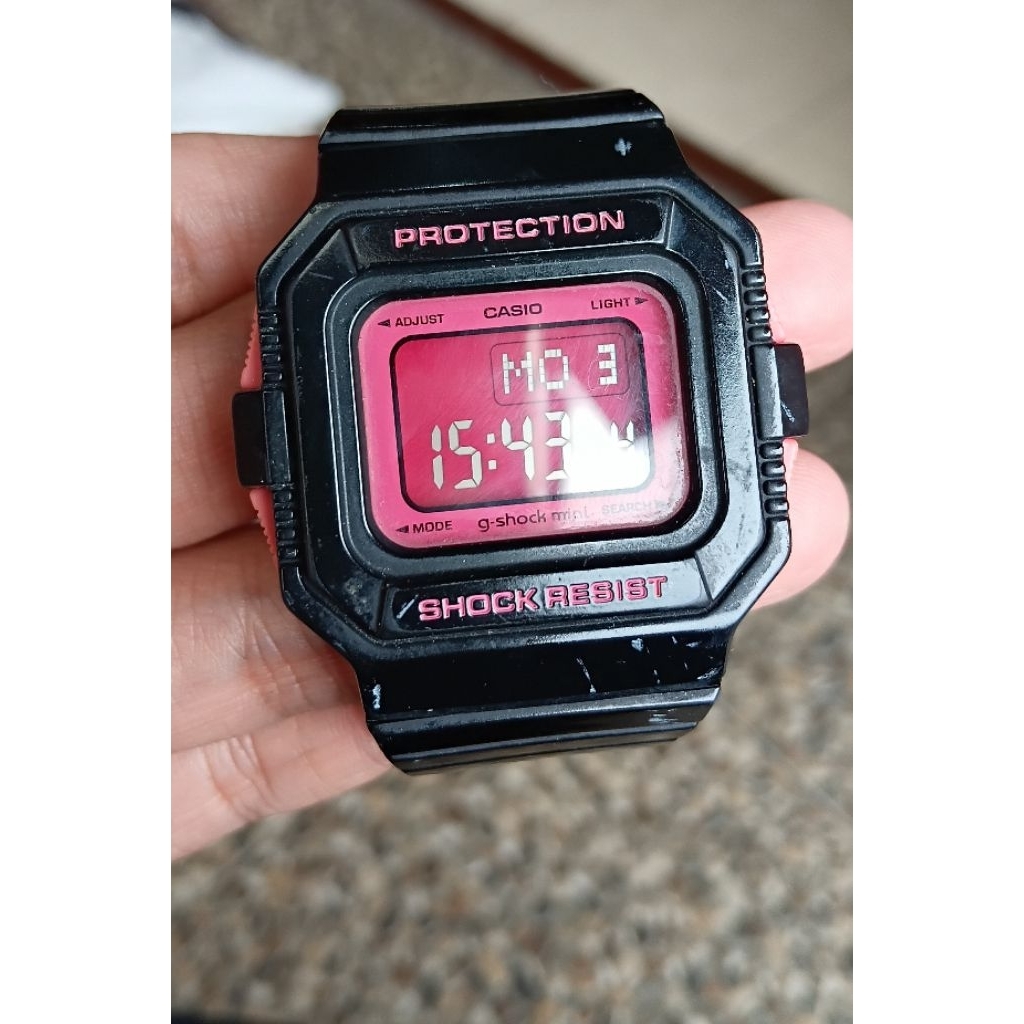 Casio G-Shock mini GMN-550 Second/Bekas/Preloved