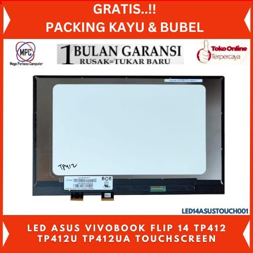 Led Asus VivoBook Flip 14 TP412 TP412U TP412UA TouchScreen