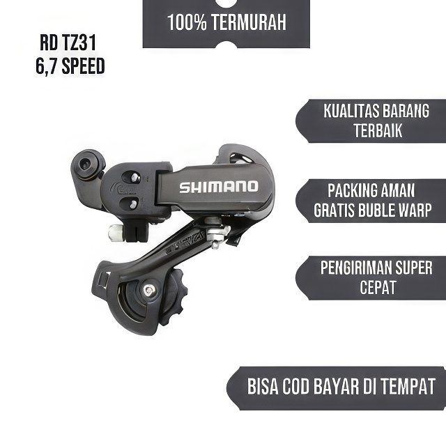 Rd Shimano Tourney 6/7 Speed TZ31