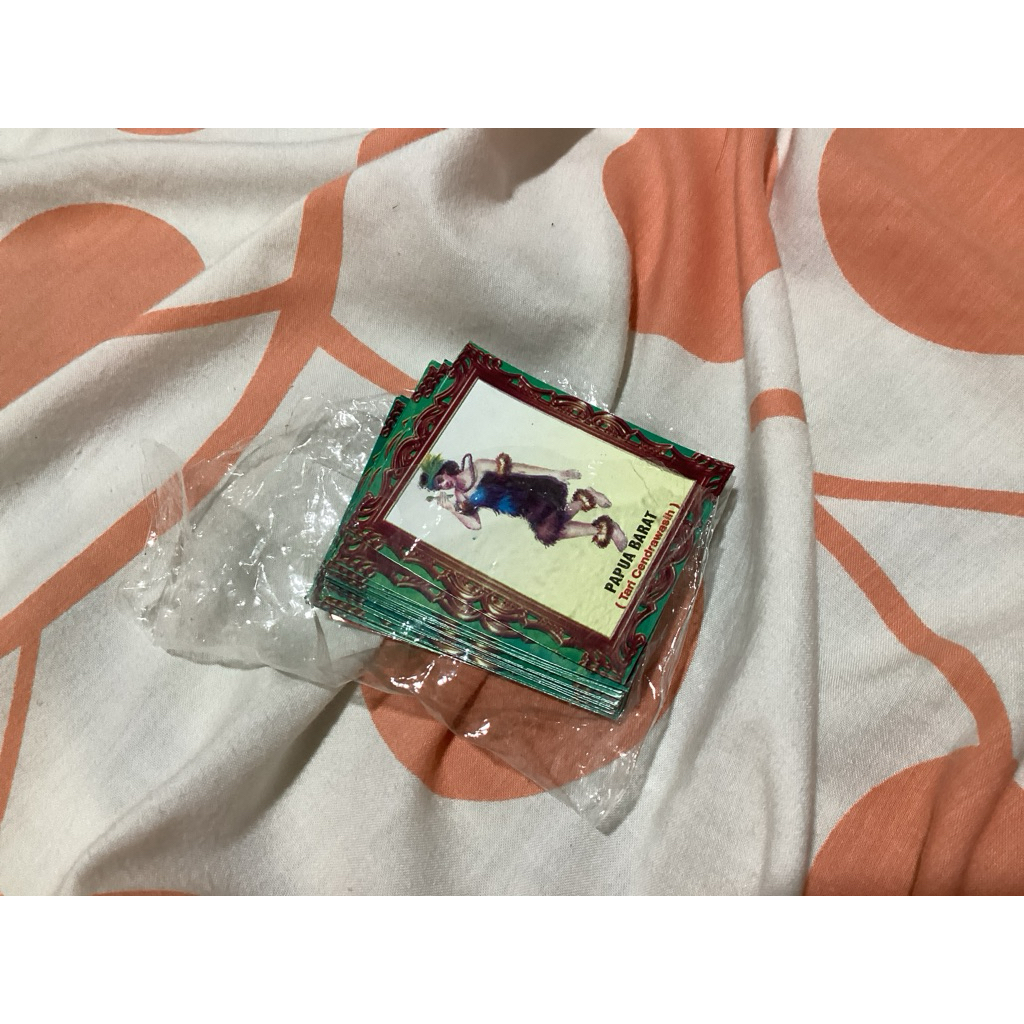 Flashcard Tarian Daerah Indonesia (Isi 34 pcs)