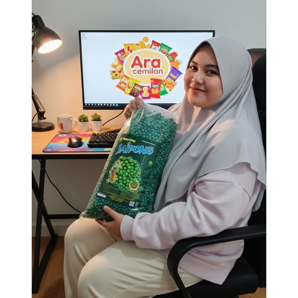 Kacang polong hijau JAIPONG 500GRAM