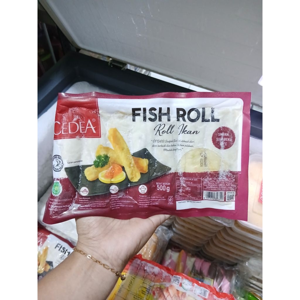 Cedea Fishroll Ikan Olahan