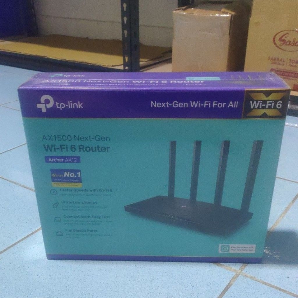 ROUTER TPLINK AX12 AX1500 WIFI 6 / Router TP-Link Acher AX12