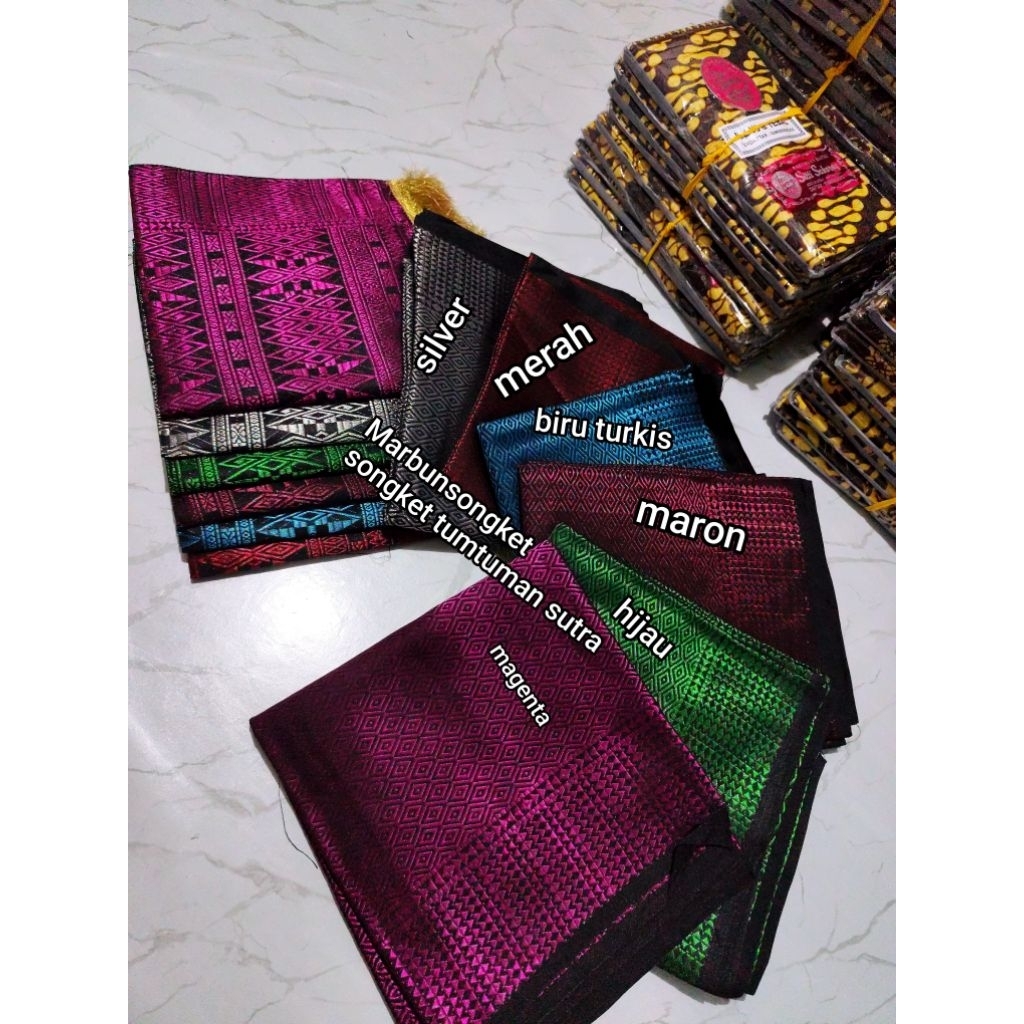 songket sultan tumtuman sutra