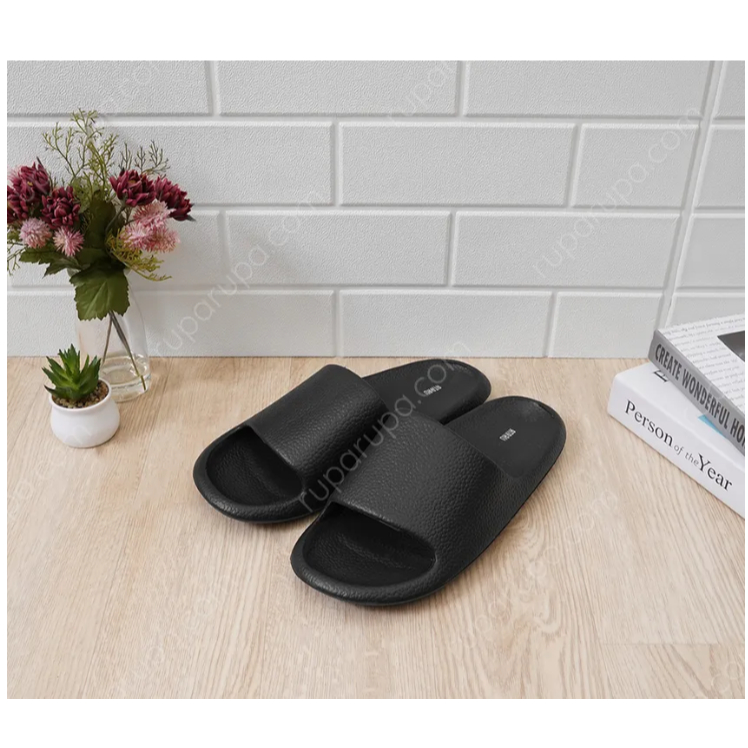 ATARU Sandal Rumah Basic - Hitam