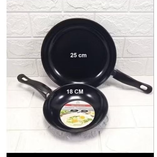 FRYPAN BMW SET 2 PCS Harga /set 25cm dan 18cm