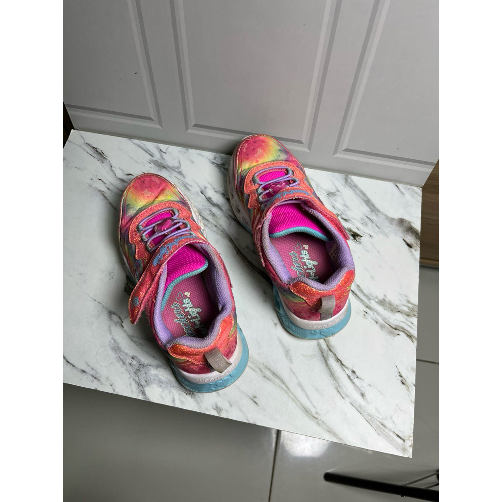 sepatu anak perempuan skechers