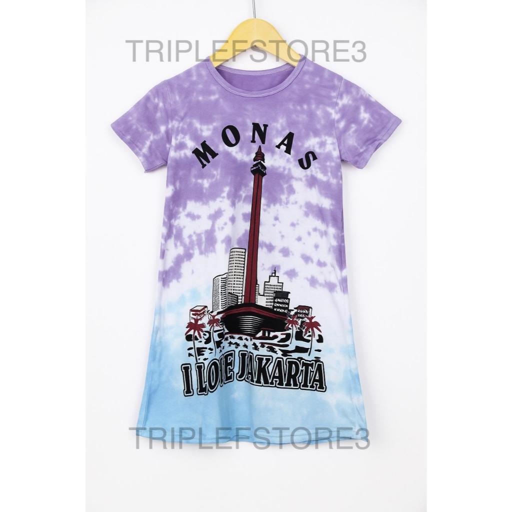 Daster anak usia 1-10 tahun daster gambar jakarta daster monas daster anak gaun anak monas baju anak