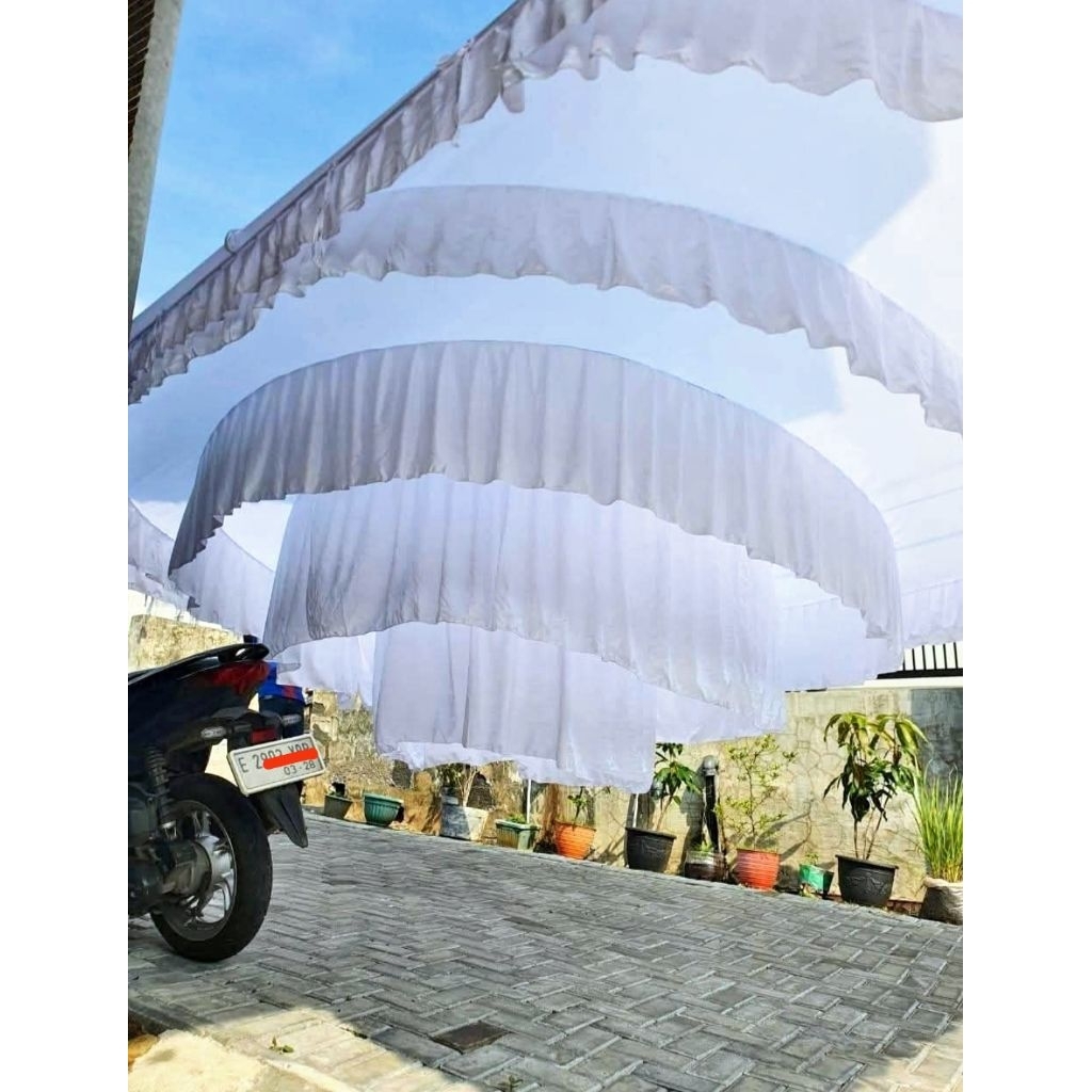 Plafon Arus - Plafon Tenda Model Arus - Plafon Tenda Rempel