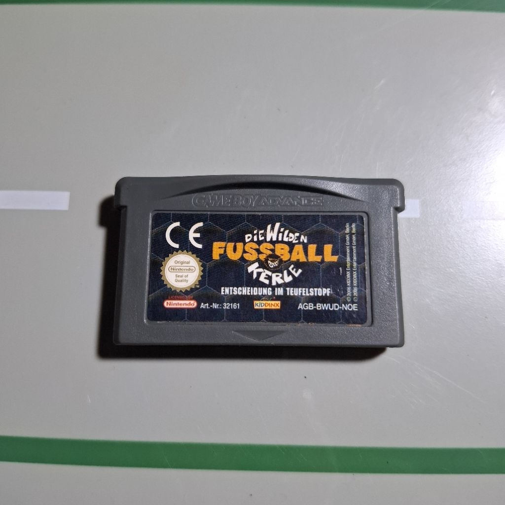 Kaset Gameboy Advance Die Wilden Fussball Kerle Original