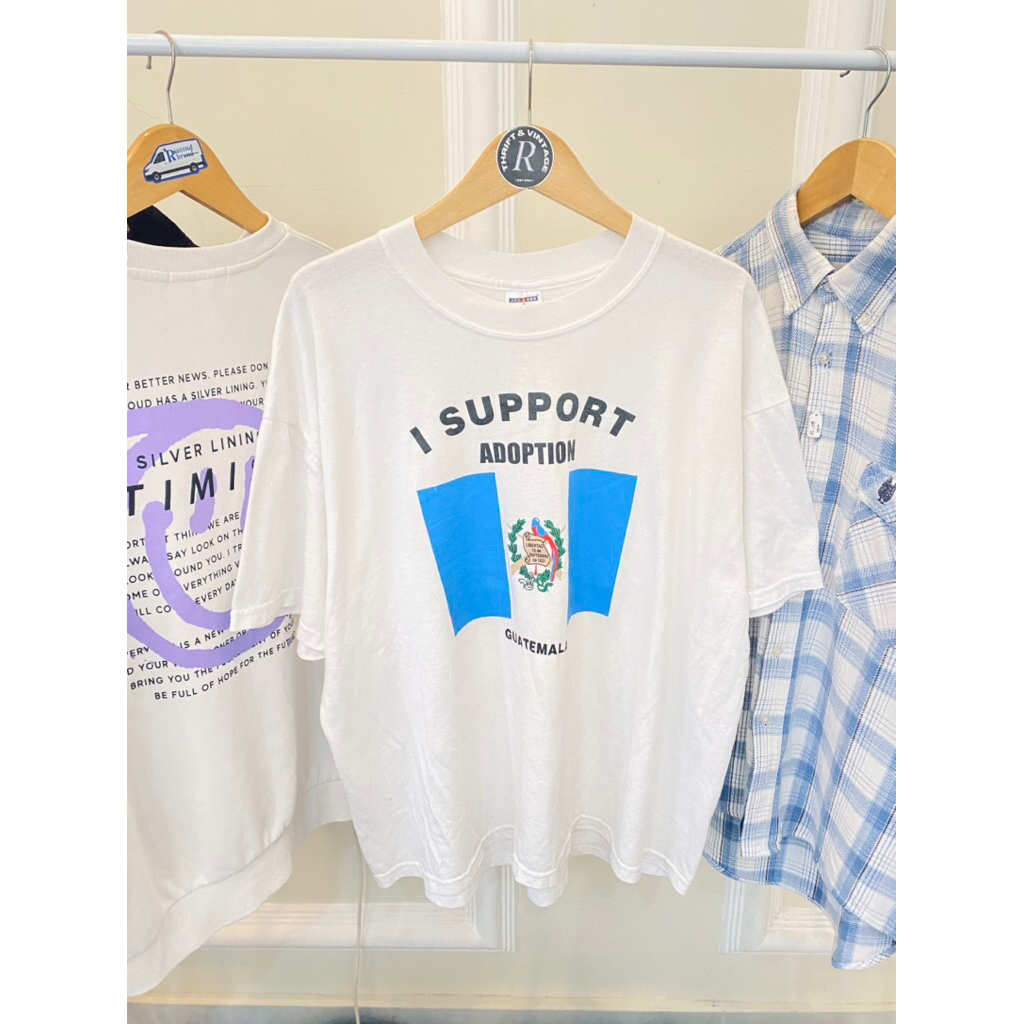 Kaos vintage Jerzees adoption