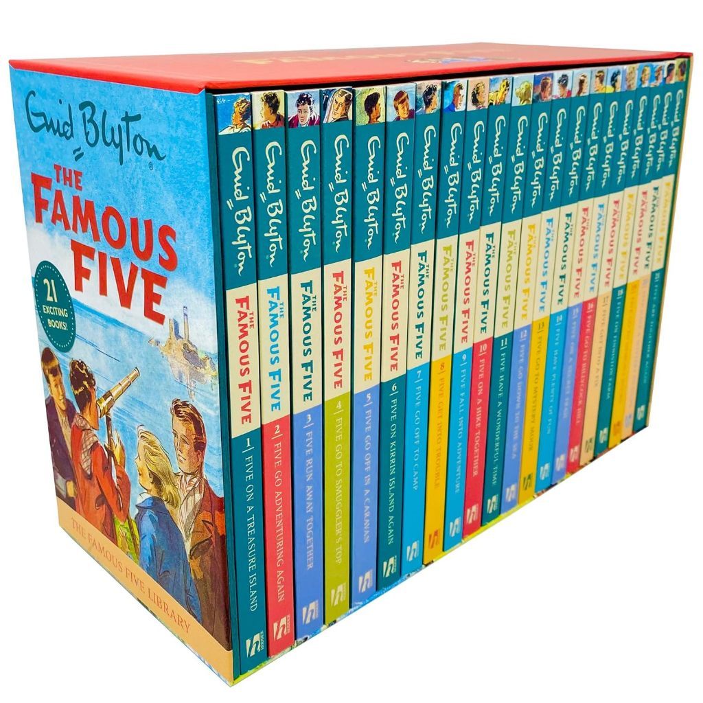 The Famous Five (21 Book Series) book set by Enid Blyton.... (English)