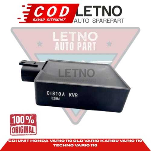 CDI UNIT HONDA VARIO 110 OLD VARIO KARBU VARIO 110 TECHNO VARIO 110 LAMA (30410-KVB-N51) ORIGINAL