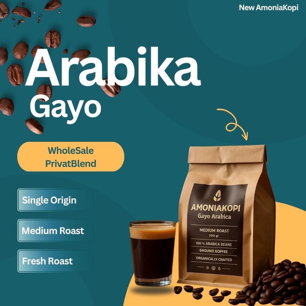 Kopi Arabika Gayo Single ORIGIN 100% Arabika Gayo 200gr / Kopi Gayo / Kopi Arabika Gayo Aceh / Biji 