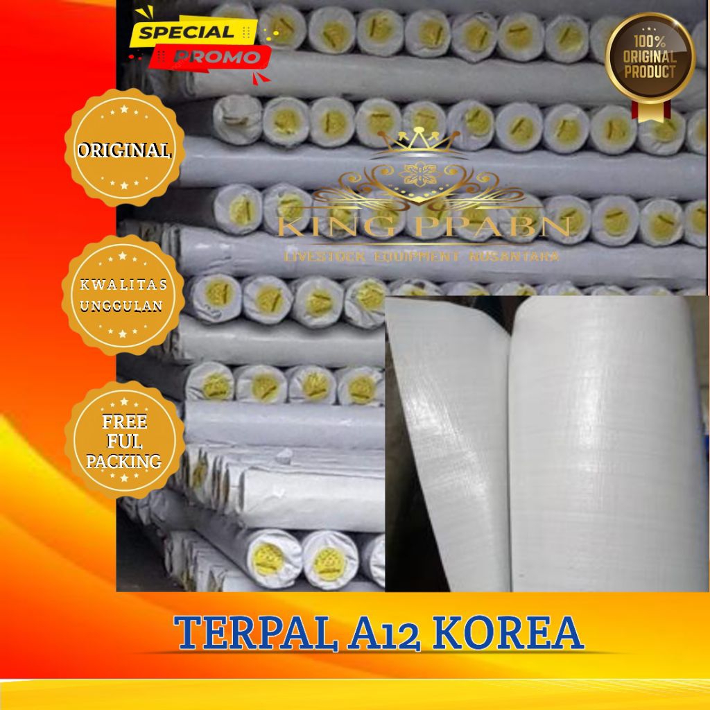 TERPAL A12 KOREA PUTIH
