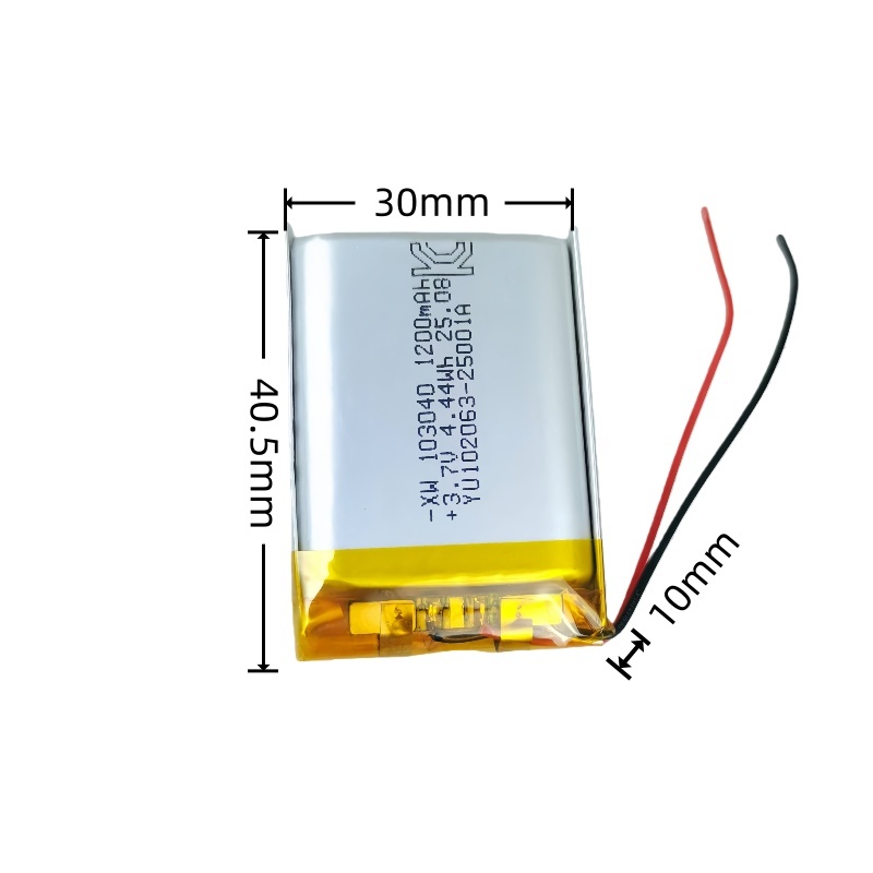 Baterai Li-Ion 1200Mah 3.7V Dengan Proteksigps