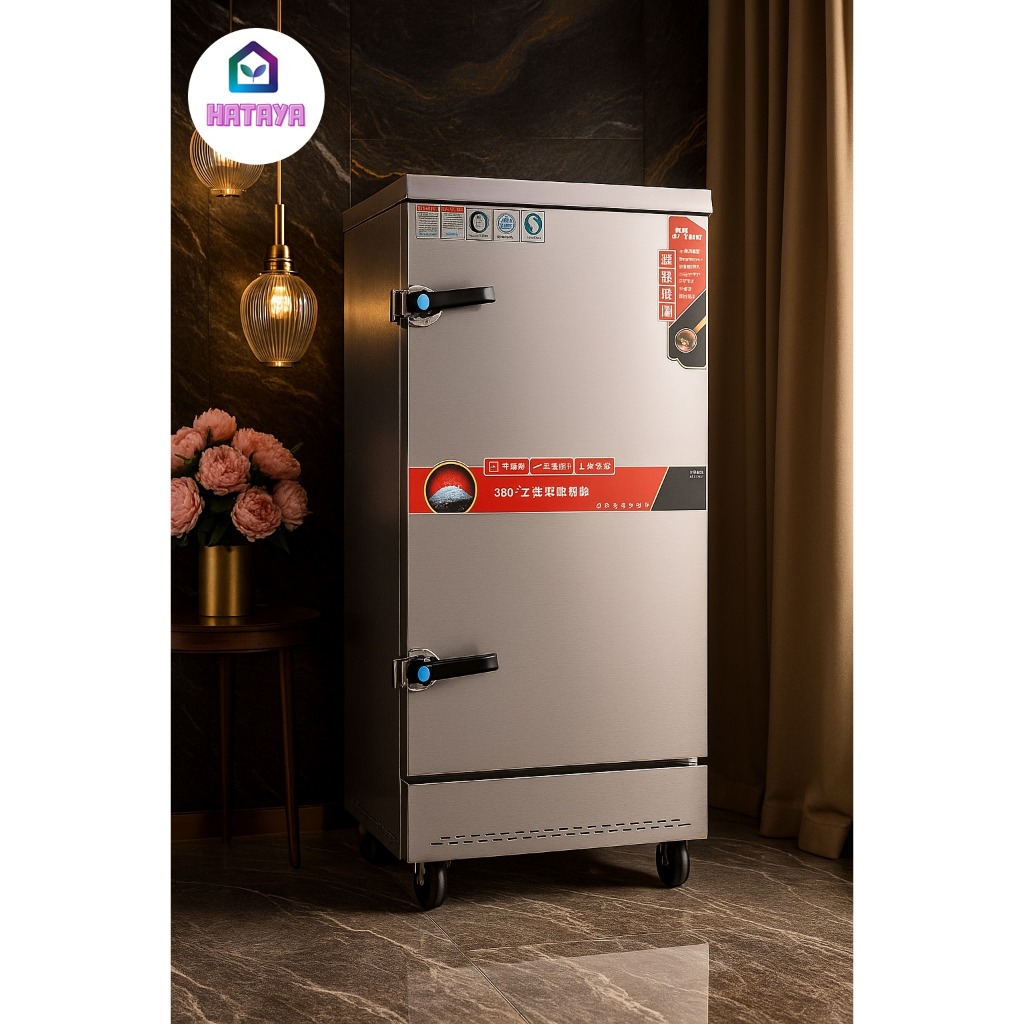 HATAYASHOP - Rice Steamer Dengan Kapasitas Jumbo - Alat Masak Nasi - Alat Kukus Nasi Catering