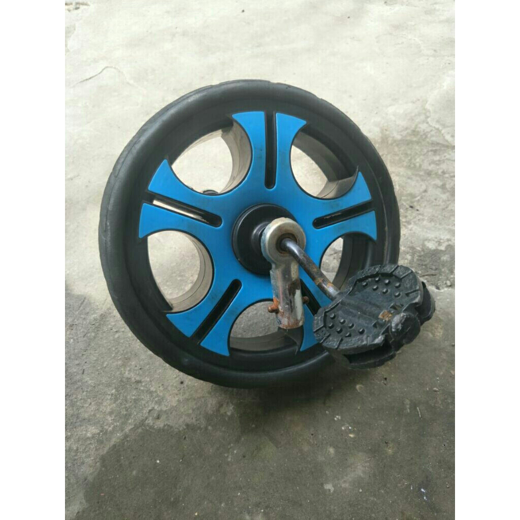 roda depan original bekas copotan sepeda