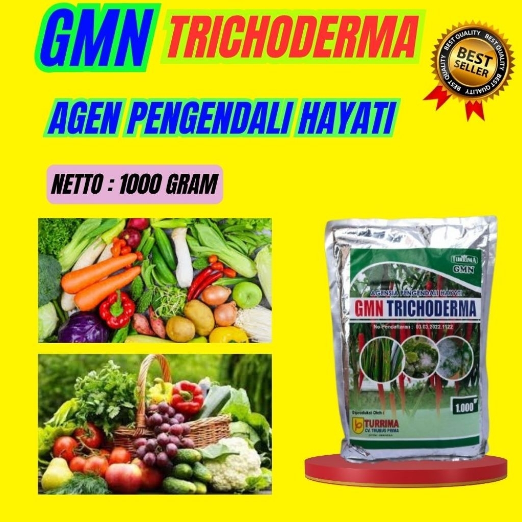 ANTI JAMUR  GMN GMN Trichoderma Alami  GMN GMN Trichoderma Atriviride Isi 1kg