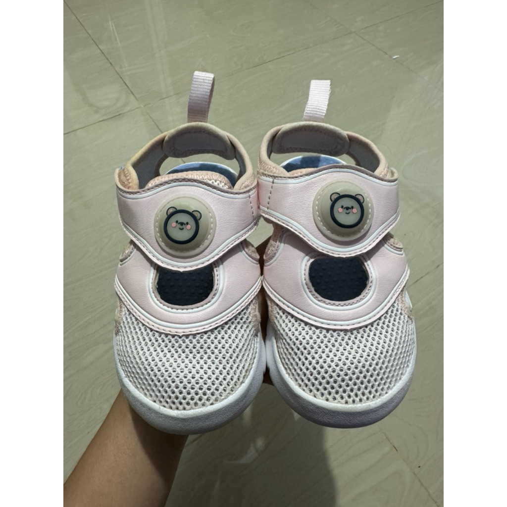 Preloved Sepatu Sendal Anak - FILA - Warna Baby Pink Size 26 (16cm) Original