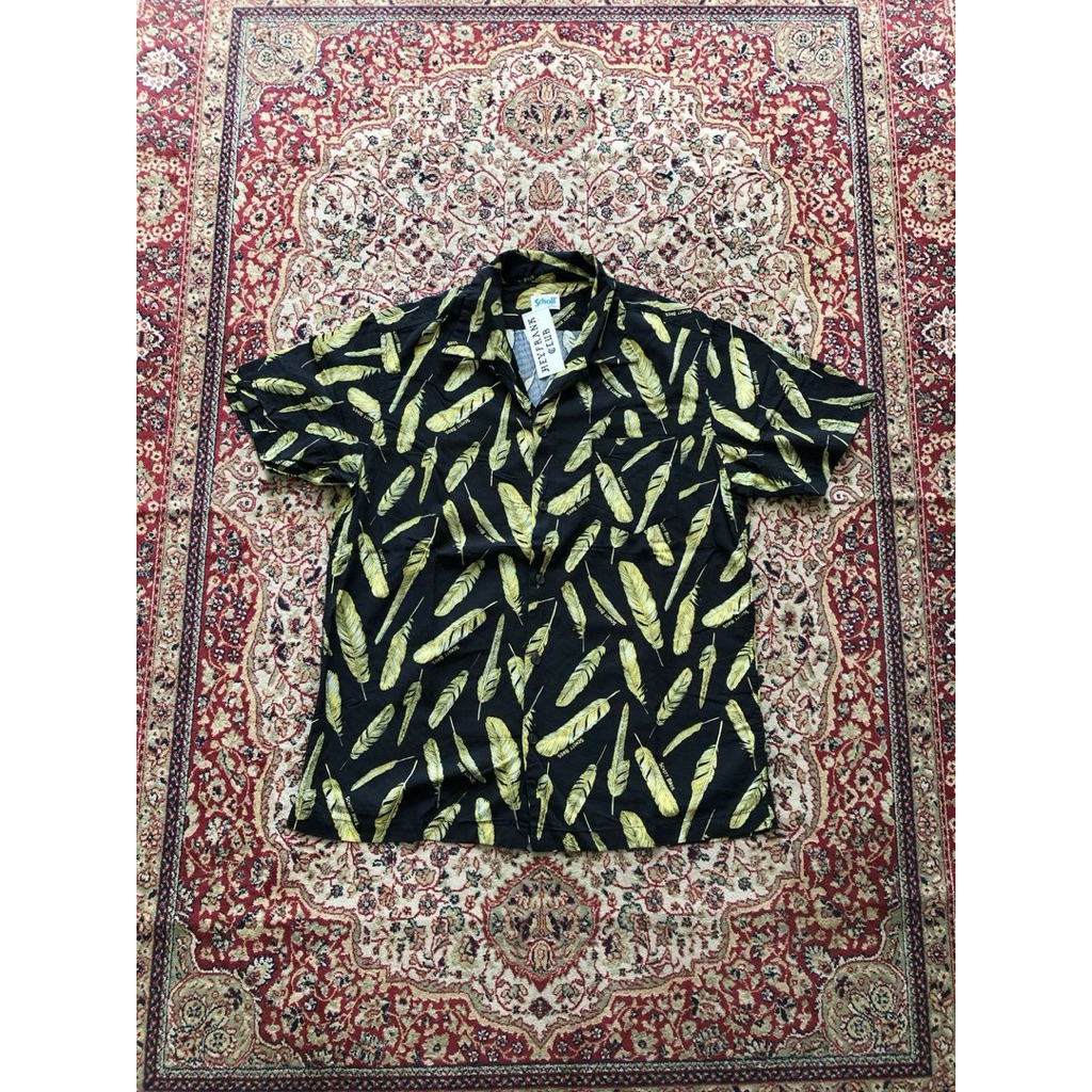 Kemeja Schott nyc open collar shirt HG996