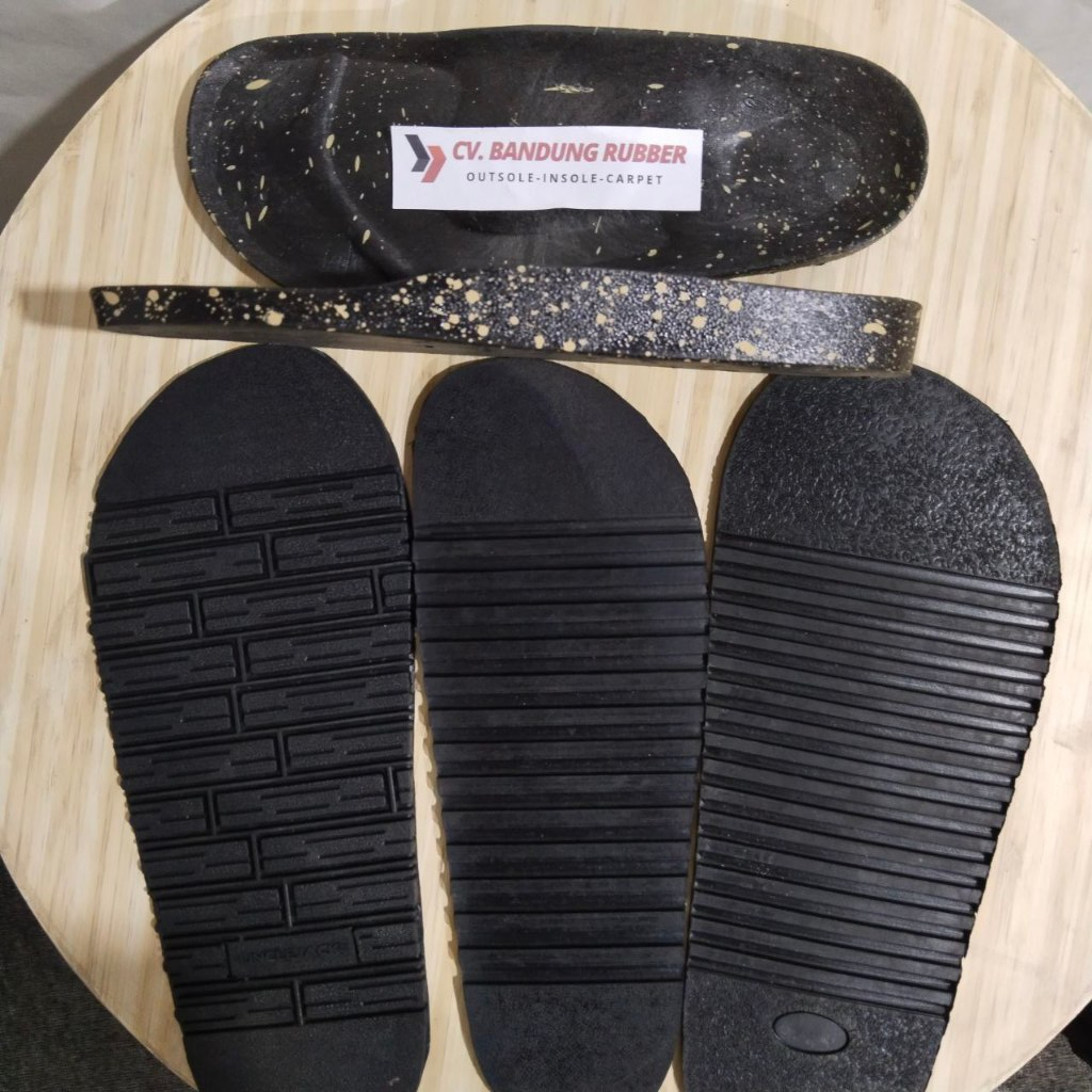 Outsole Insole Setelan Sandal Puyuh Pria Sandal Casual Sandal Santai Sandal Rumahan Sol Karet Lentur