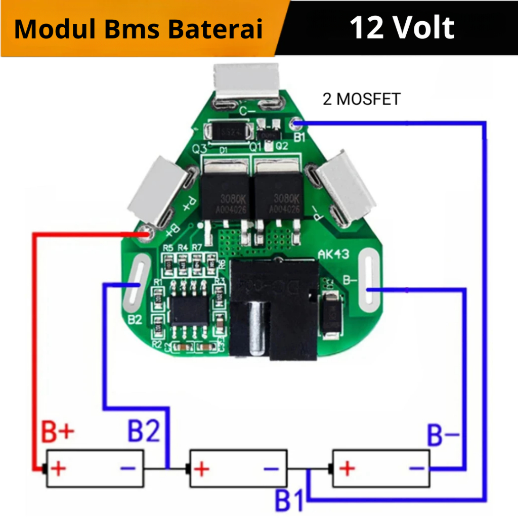 Modul BMS Baterai 12V 21V Modul Sparepart Baterai Jld Ryu Modern BMS 21V Lithium Battery Charger