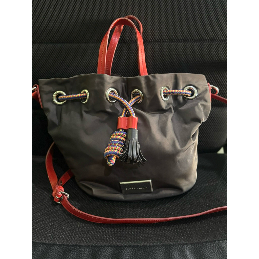 BIMBA Y LOLA drawstring crossbody