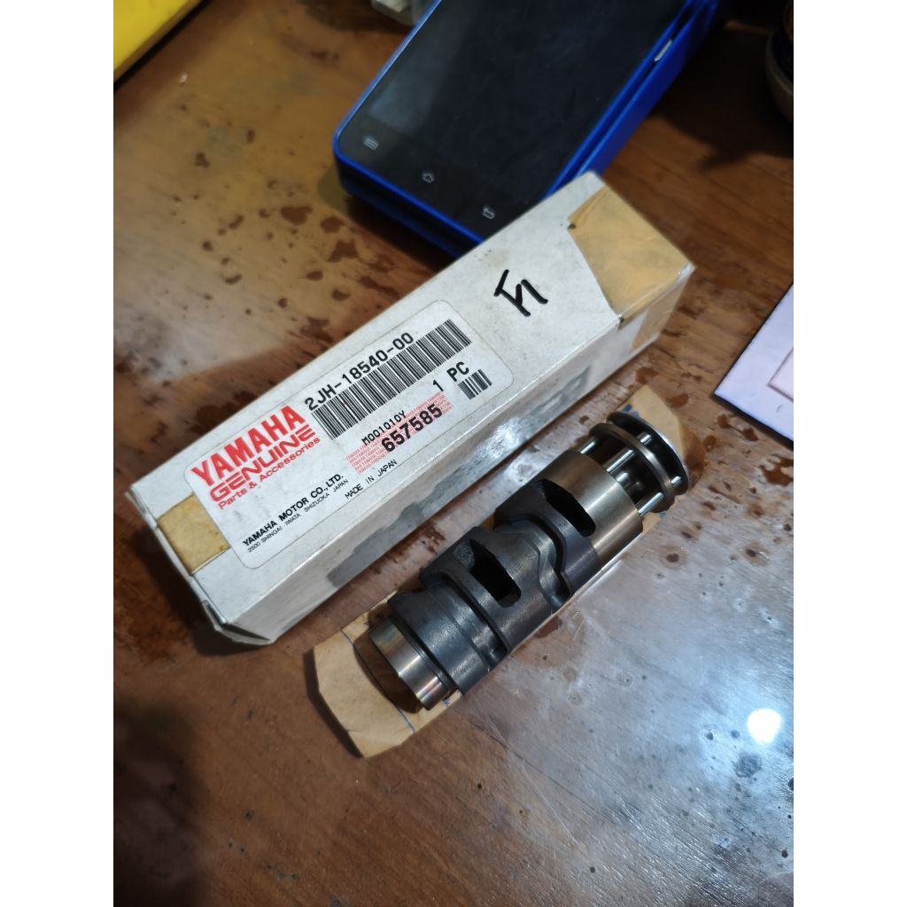Shift Cam Assy Botolan Rasio Gula-Gula FIZR F1ZR Alfa Sigma Original Japan 2JH-18540-00