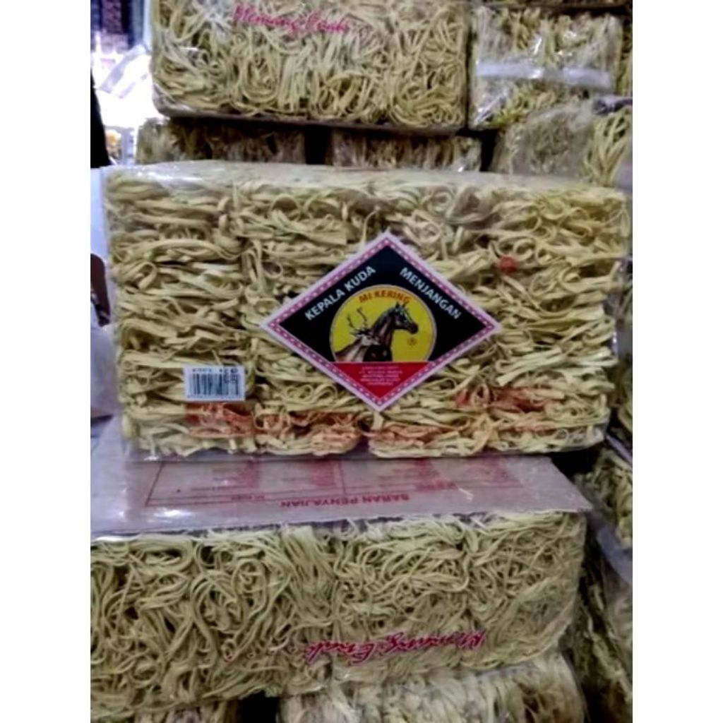 Mie Kering kuda cap kepala menjangan @2kg isi 40 pcs PIPIH