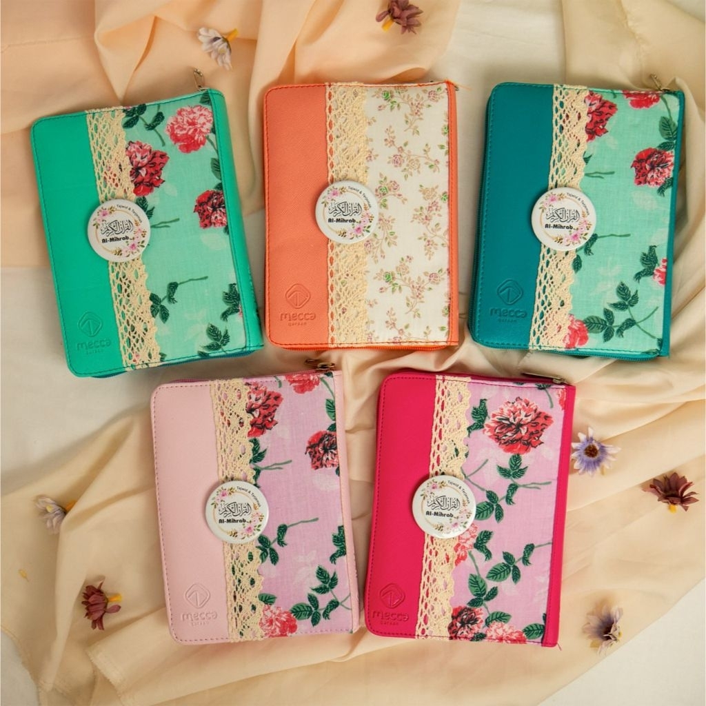 AL QURAN AL MIHRAB B6 RESLETING Al Quran Terjemah Tajwid Ukuran B6 Rainbow Paper - Mecca Quran