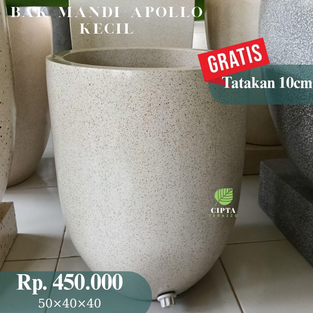 Bak Mandi Appolo Kecil Teraso | bak mandi teraso Minimalis