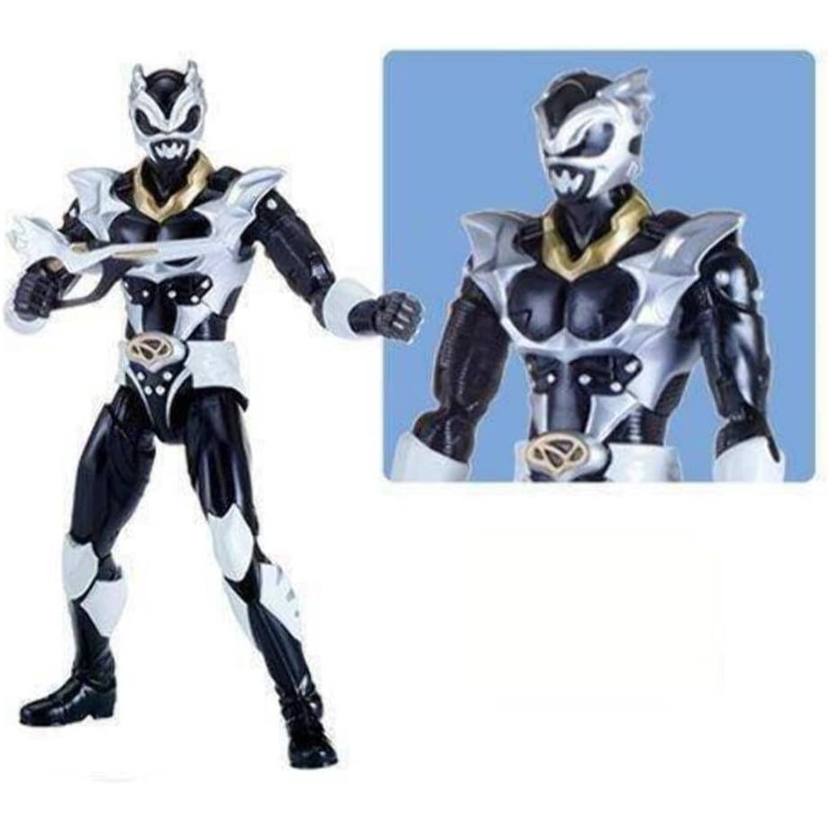BANDAI Power Rangers in Space Psycho Silver Ranger Legacy Collection 6-Inch Action Figure - Entertai
