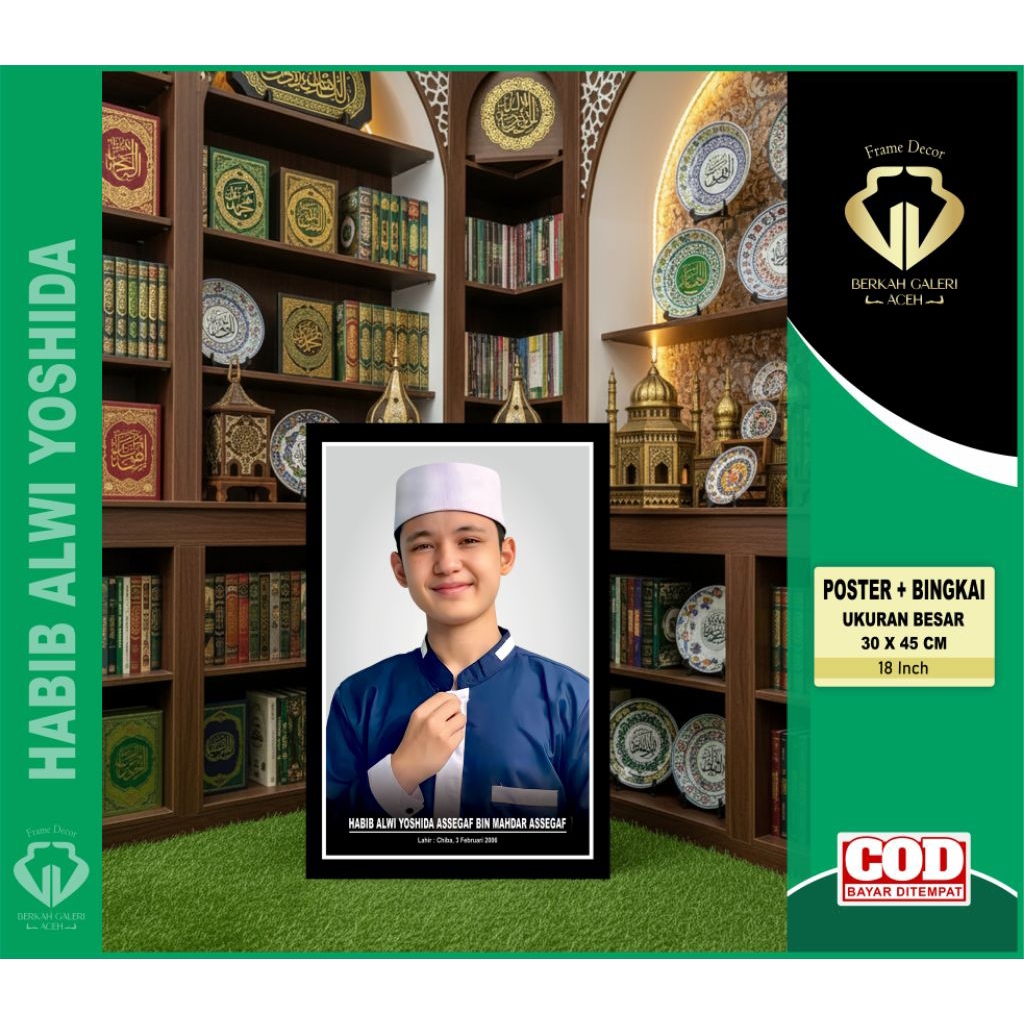POSTER ULAMA / POSTER HABIB / HABIB ALWI ASSEGAF