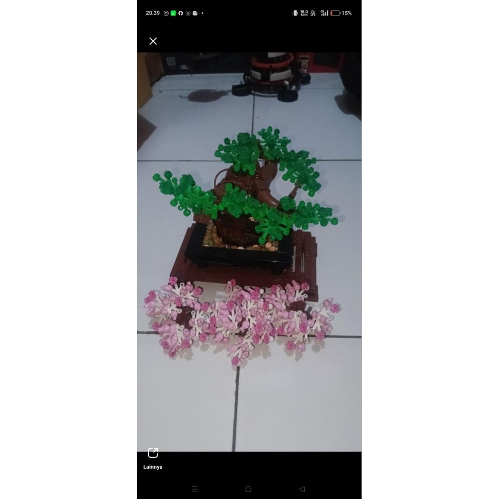 Lego bonsai bekas