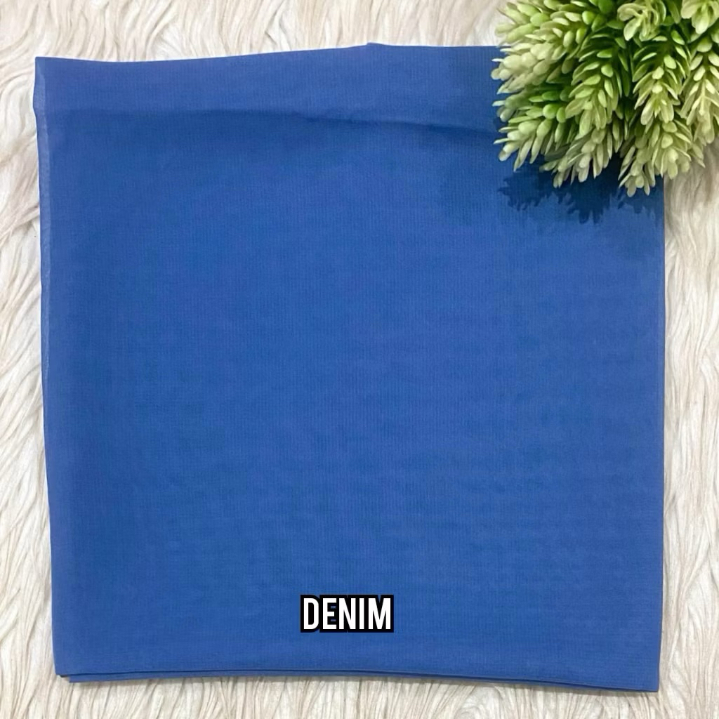 Hijab Segiempat Bella Square denim hijab denim bella denim segiempat warna denim || BELLA SQUARE